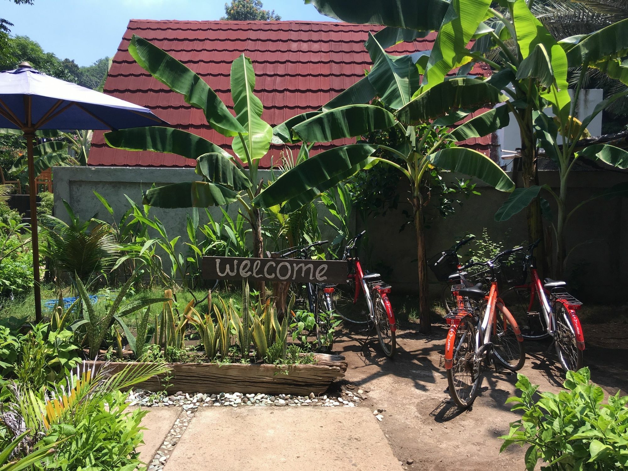 Uki village Gili Trawangan Exteriör bild